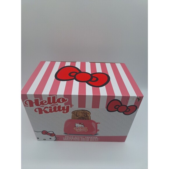 Hello Kitty Toaster New In Box 2 Slice Cool Touch Adjustable Browning - Picture 2 of 7